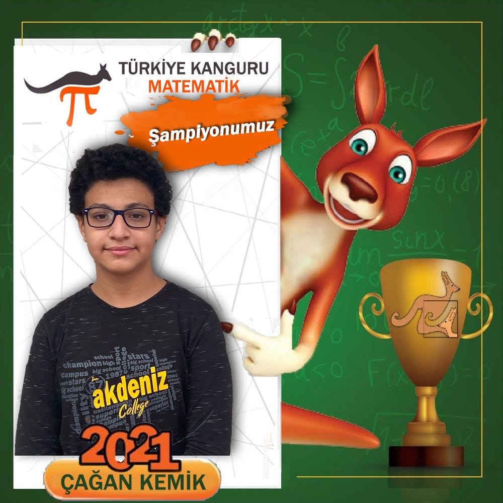 Kanguru Matematik Türkiye Şampiyonu